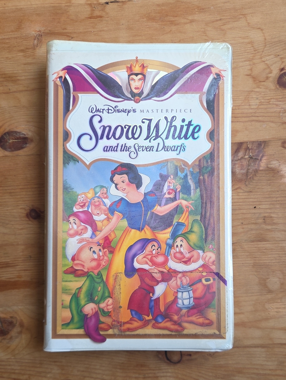 SEALED Disney Snow White VHS Masterpiece Edition Factory Sealed Collectible